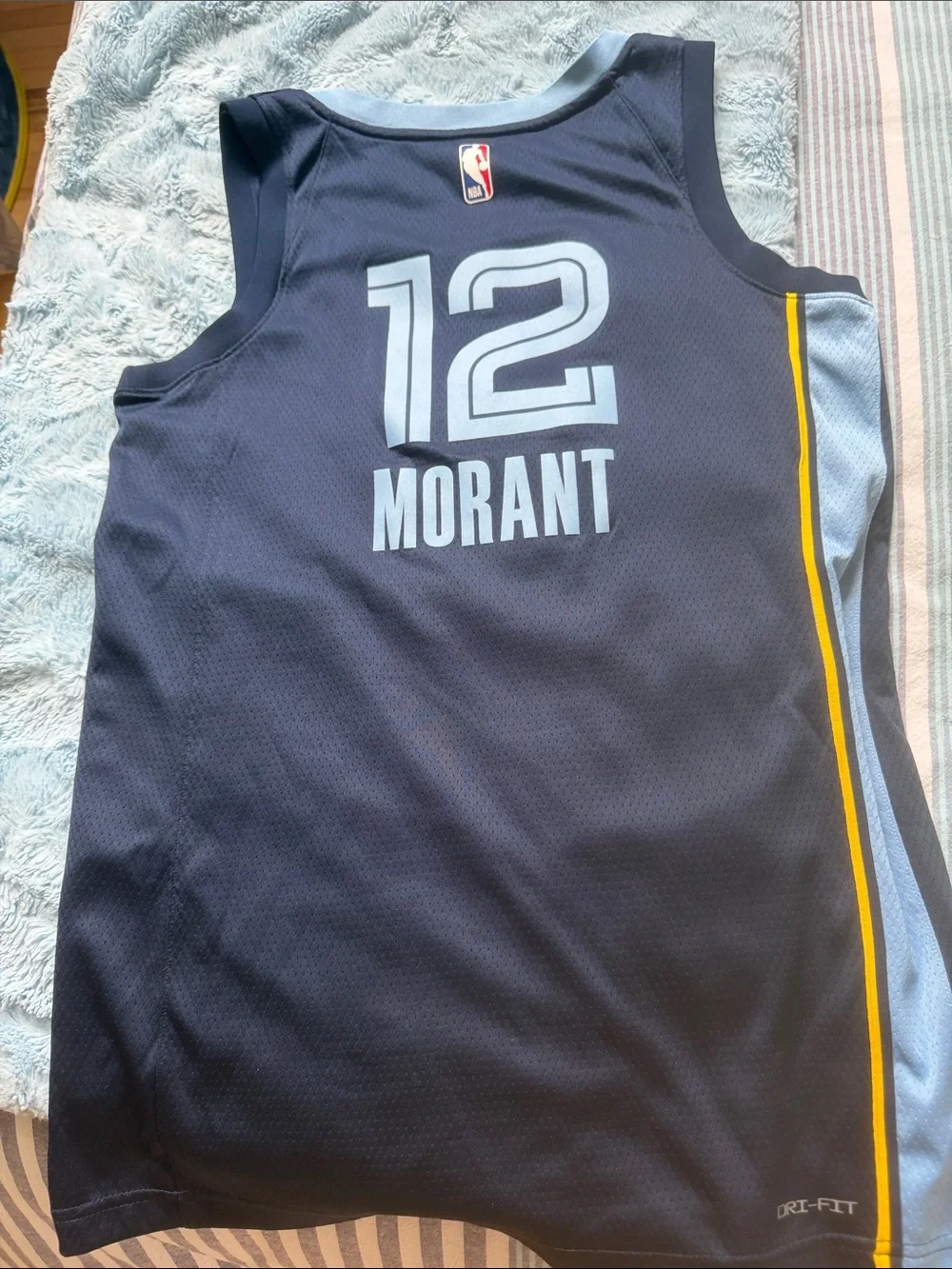 NIKE MEMPHIS GRIZZLIES JA MORANT DRI-FIT NBA SWINGMAN ICON EDITION JERSEY